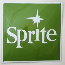 Szyld reklamowy "Sprite"...